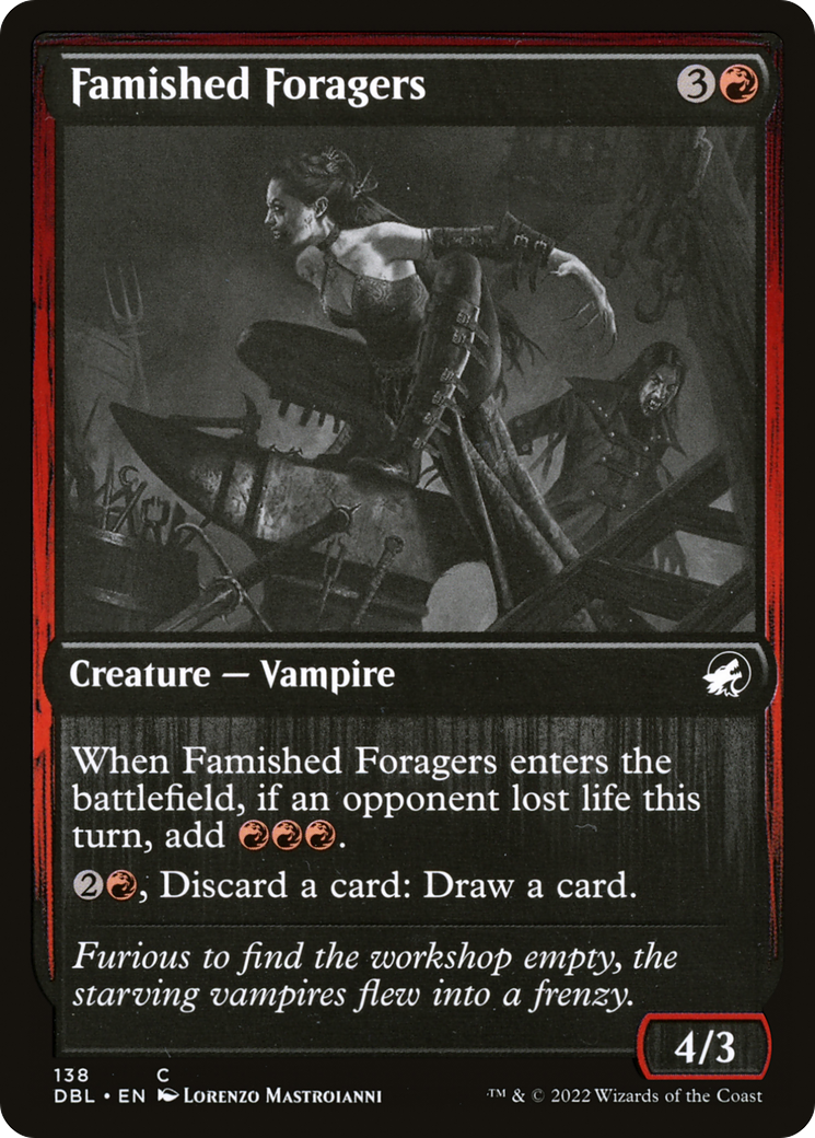 Famished Foragers (DBL-138) (Foil)