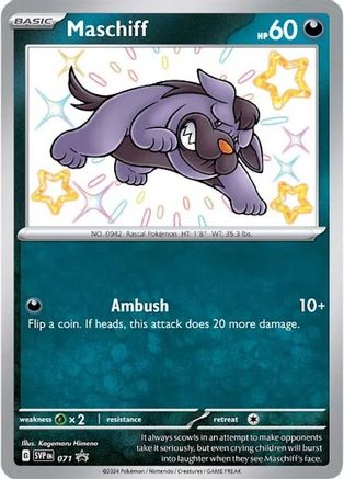 Maschiff (SVP-071) (Holofoil)