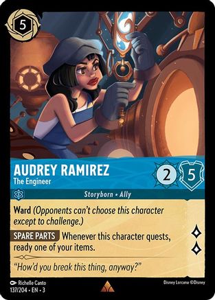 Audrey Ramirez - The Engineer (3-137) (Cold Foil)
