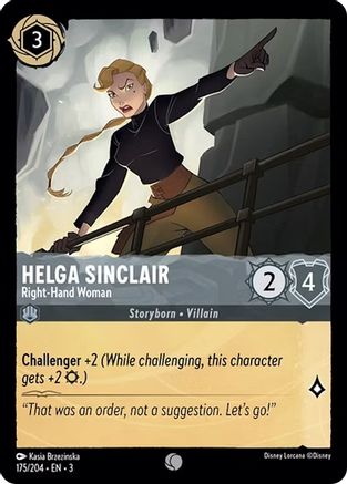 Helga Sinclair - Right-Hand Woman (3-175)