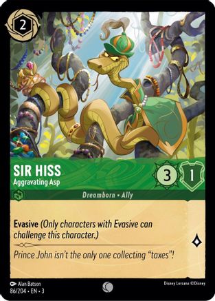 Sir Hiss - Aggravating Asp (3-086)
