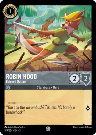 Robin Hood - Beloved Outlaw (3-189) (Cold Foil)