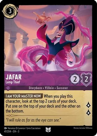 Jafar - Lamp Thief (3-041) (Cold Foil)