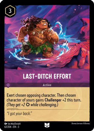 Last-Ditch Effort (3-062) (Cold Foil)