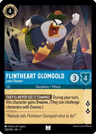 Flintheart Glomgold - Lone Cheater (3-140)