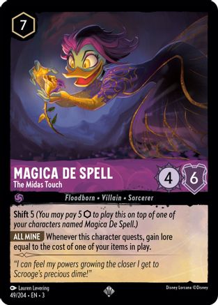 Magica De Spell - The Midas Touch (3-049)