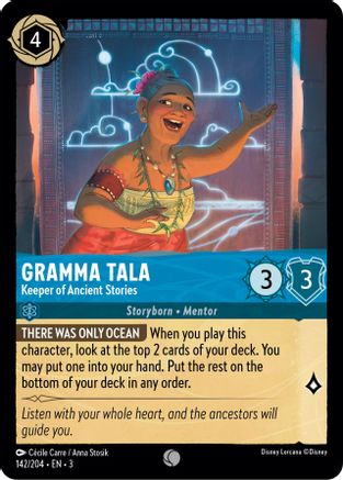 Gramma Tala - Keeper of Ancient Stories (3-142) (Cold Foil)