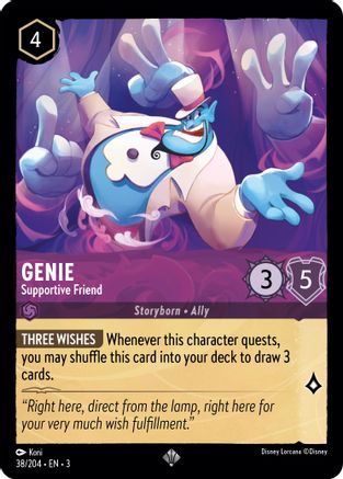 Genie - Supportive Friend (3-038)
