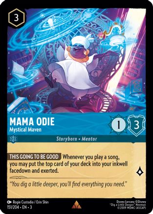 Mama Odie - Mystical Maven (3-151) (Cold Foil)