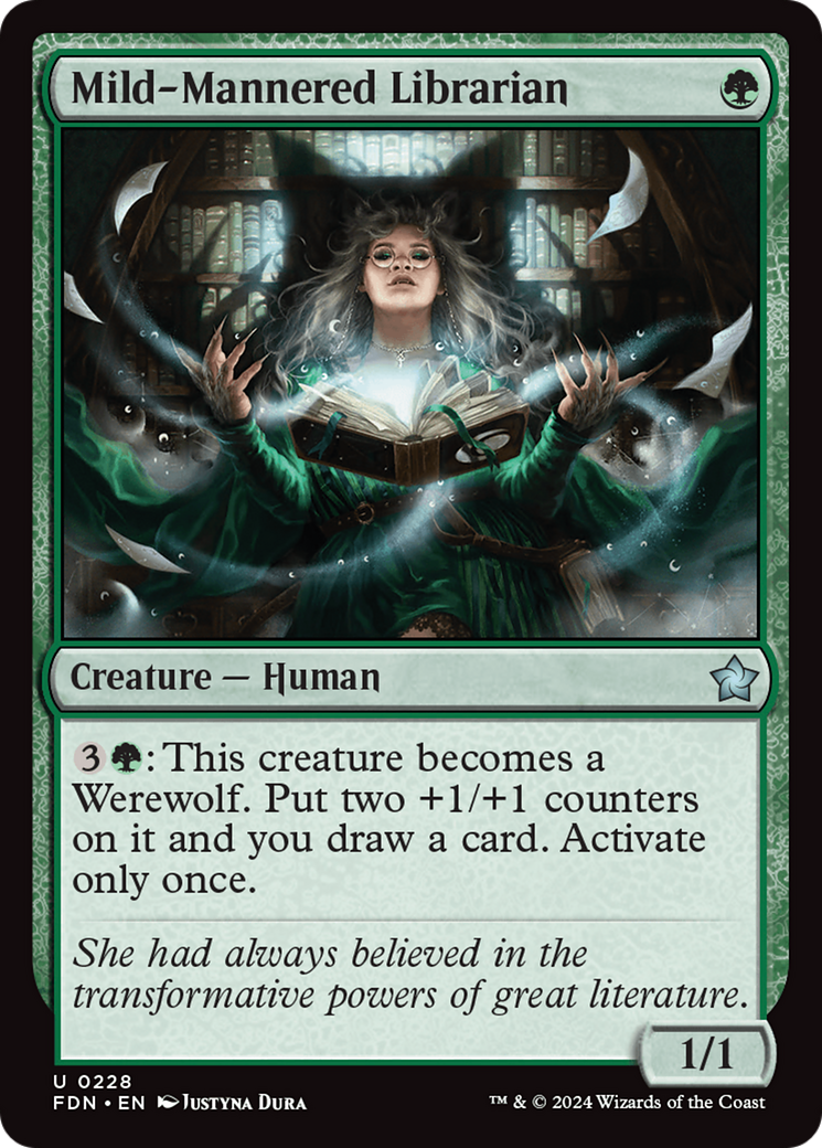 Mild-Mannered Librarian (FDN-228) (Foil)
