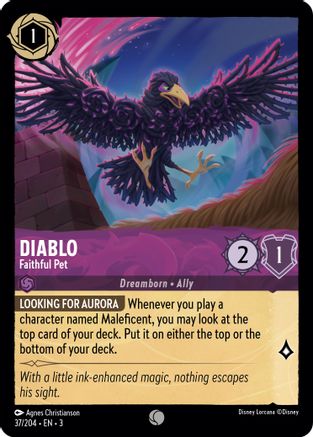 Diablo - Faithful Pet (3-037) (Cold Foil)
