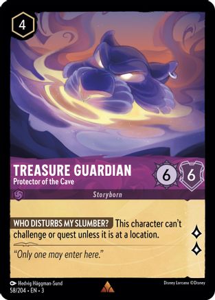 Treasure Guardian - Protector of the Cave (3-058)