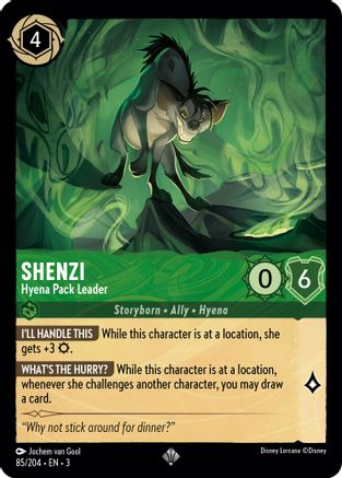 Shenzi - Hyena Pack Leader (3-085)