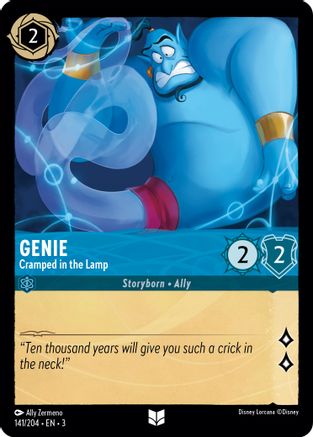Genie - Cramped in the Lamp (3-141) (Cold Foil)