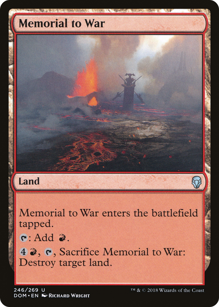 Memorial to War (DOM-246) (Foil)