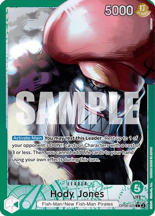 Hody Jones (020) (Alternate Art) (OP06-020) (Foil)