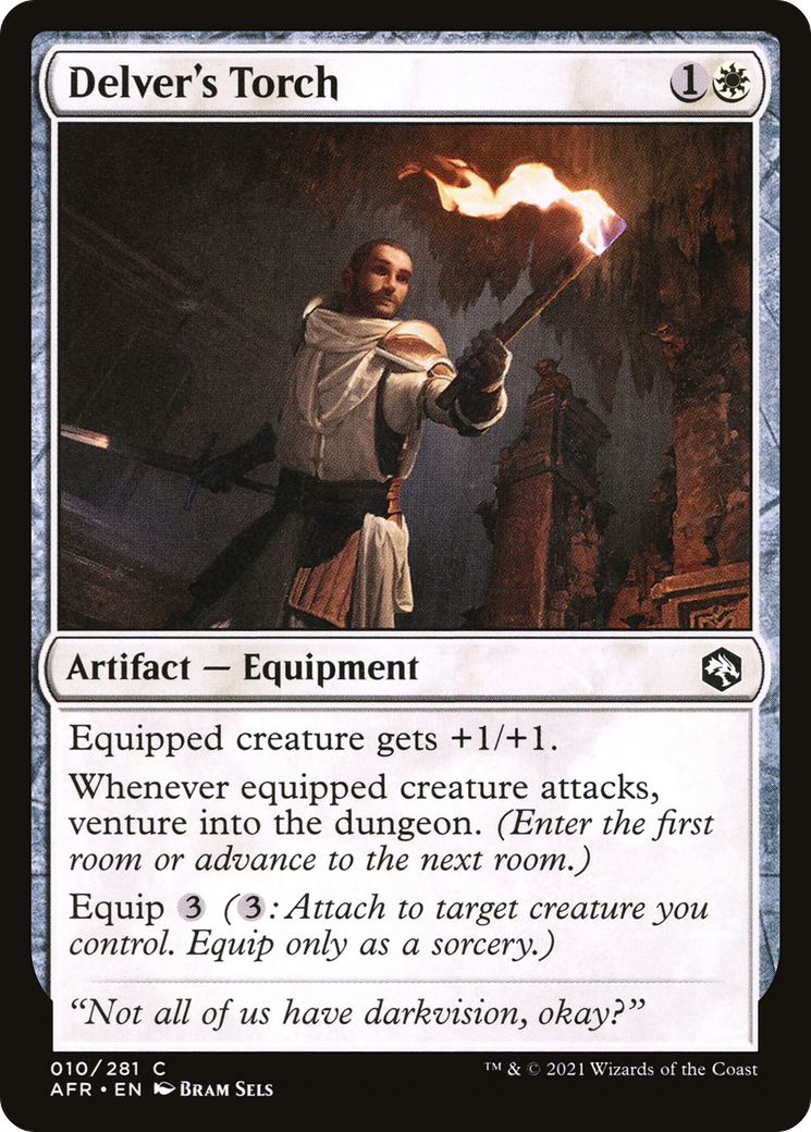 Delver's Torch (AFR-010) (Foil)
