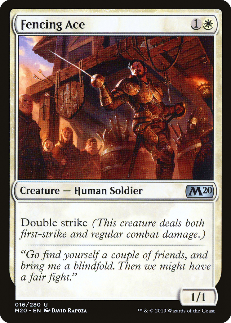 Fencing Ace (M20-016) (Foil)
