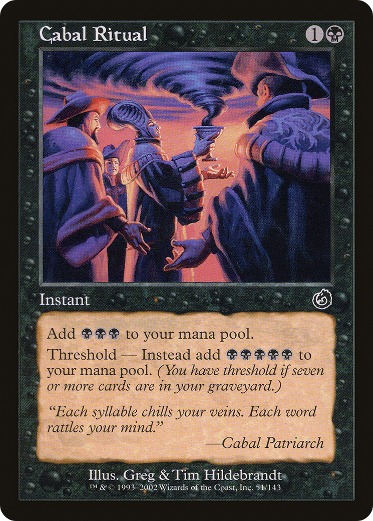 Cabal Ritual (TOR-051) (Foil)
