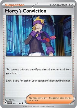 Morty's Conviction (TEF-155) (Reverse Holofoil)