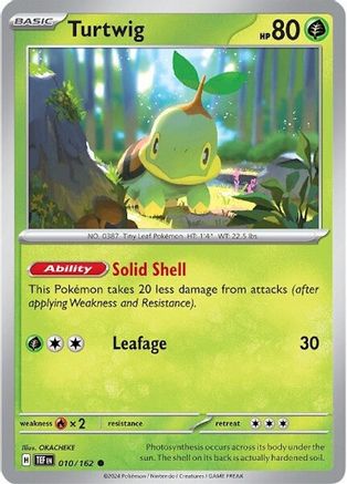Turtwig (TEF-010) (Reverse Holofoil)
