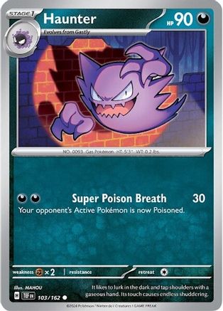 Haunter (TEF-103) (Reverse Holofoil)
