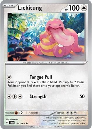 Lickitung (TEF-124) (Reverse Holofoil)