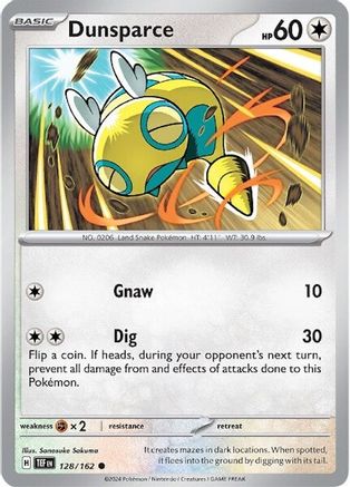 Dunsparce (TEF-128) (Reverse Holofoil)