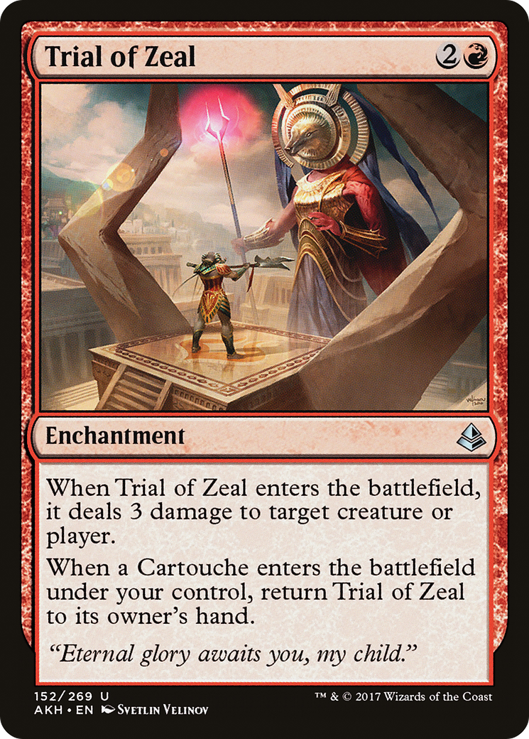 Trial of Zeal (AKH-152) (Foil)