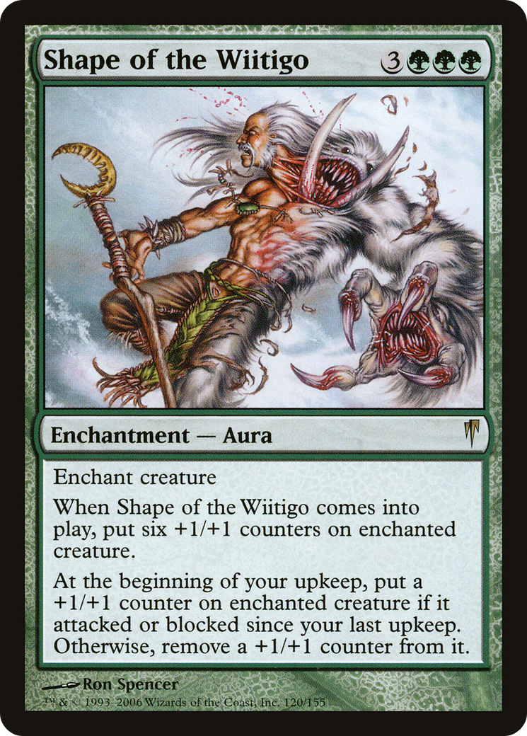 Shape of the Wiitigo (CSP-120) (Foil)