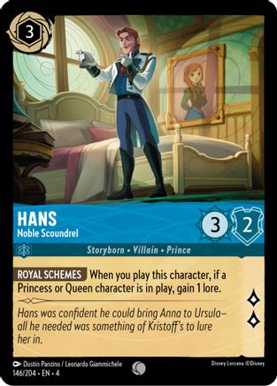 Hans - Noble Scoundrel (4-146) (Cold Foil)