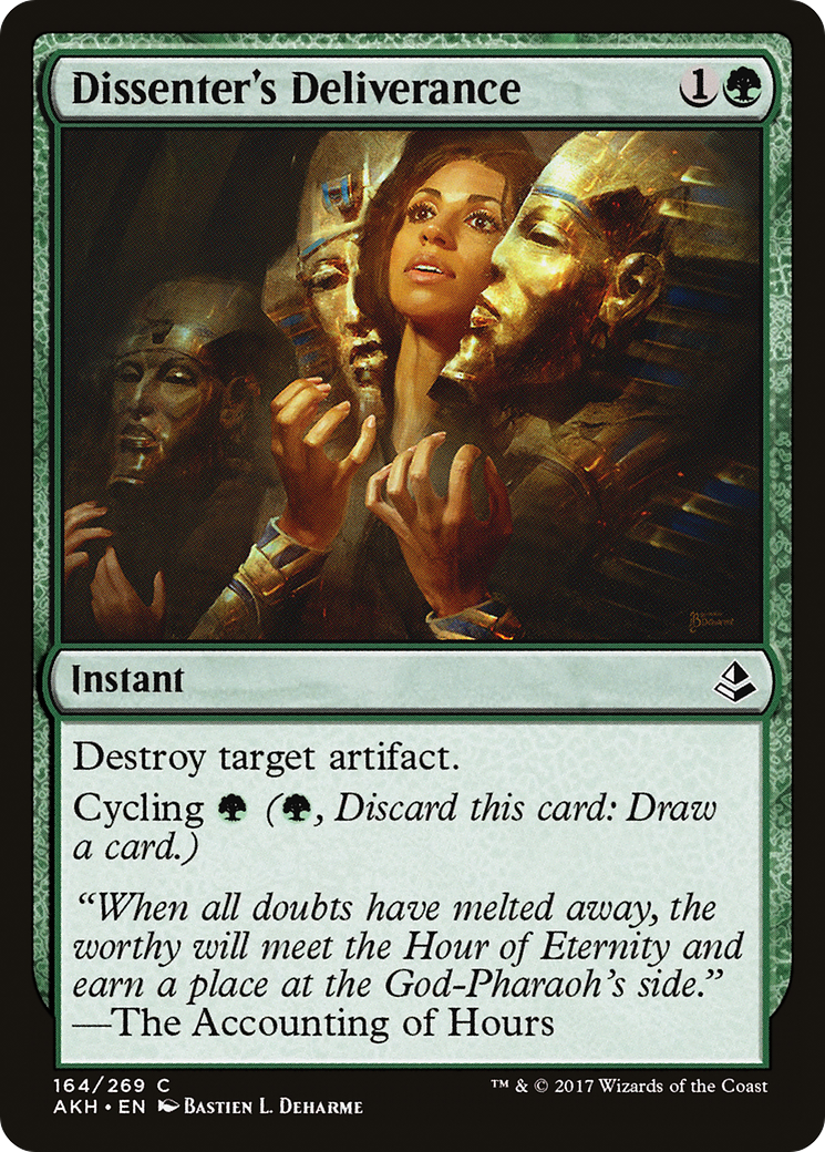 Dissenter's Deliverance (AKH-164) (Foil)