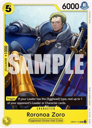 Roronoa Zoro (113) (OP07-113)