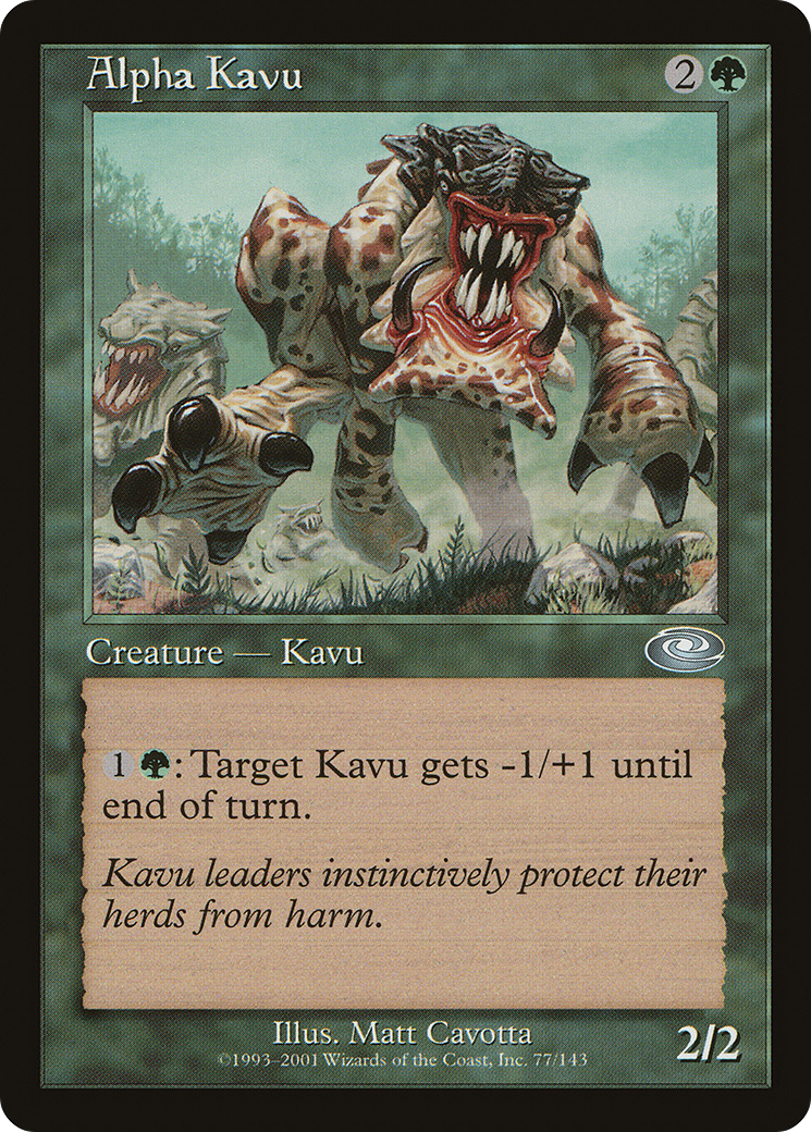 Alpha Kavu (PLS-077) (Foil)