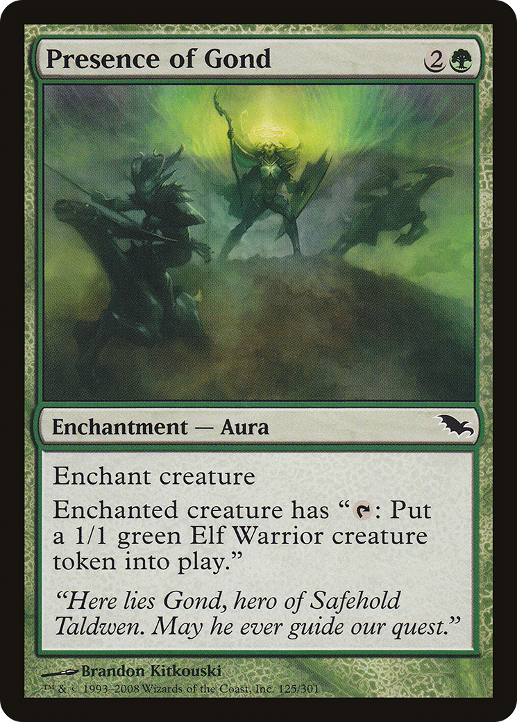 Presence of Gond (SHM-125) (Foil)