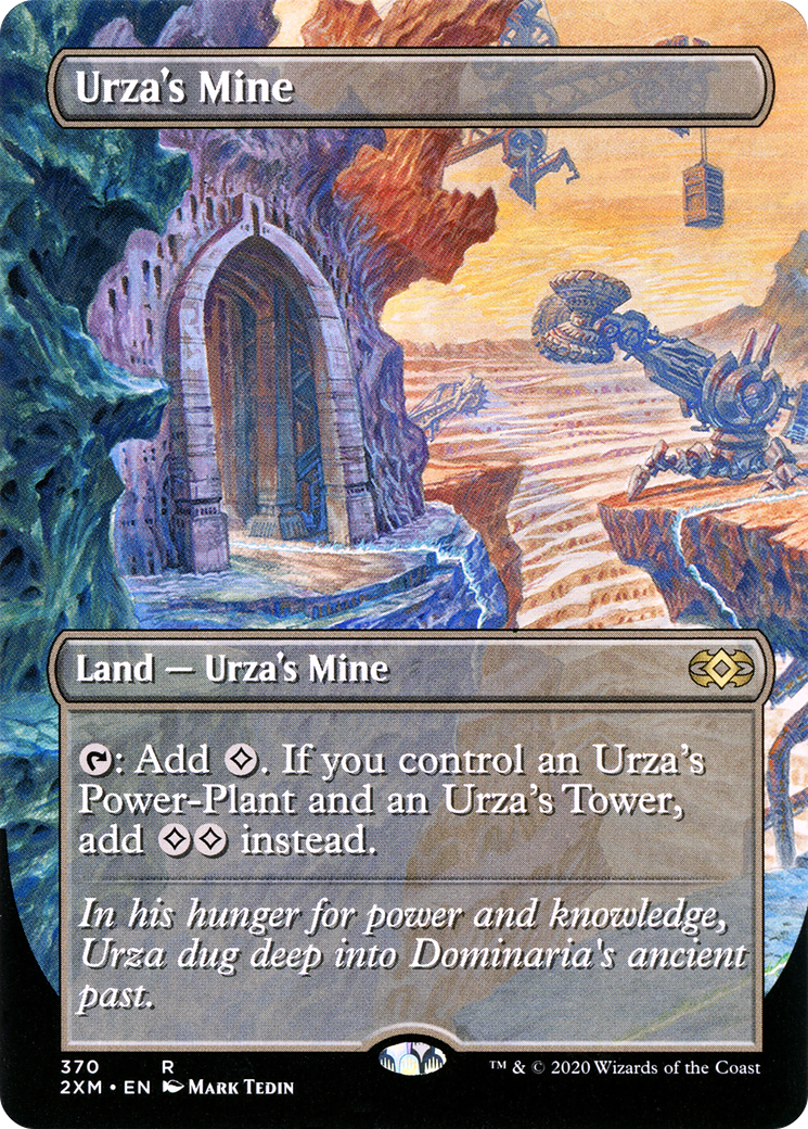 Urza's Mine (2XM-370) (Borderless) (Foil)