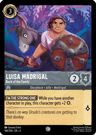 Luisa Madrigal - Rock of the Family (4-184)