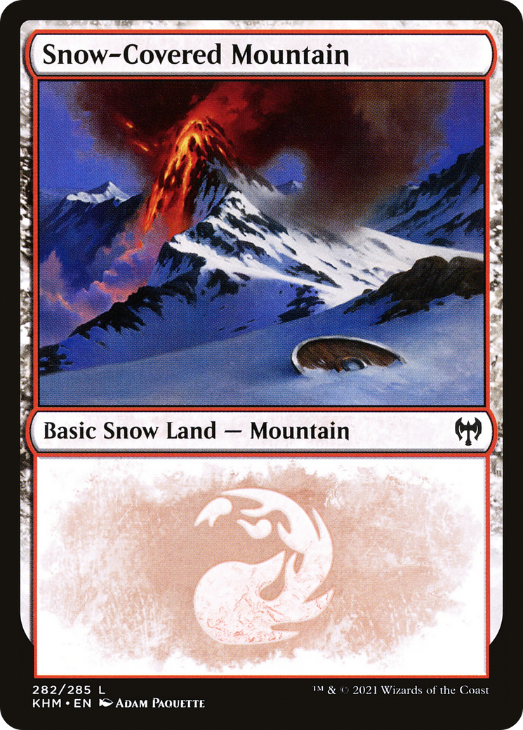 Snow-Covered Mountain (KHM-282) (Foil)