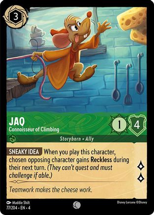 Jaq - Connoisseur of Climbing (4-077) (Cold Foil)