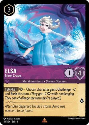 Elsa - Storm Chaser (4-042) (Cold Foil)
