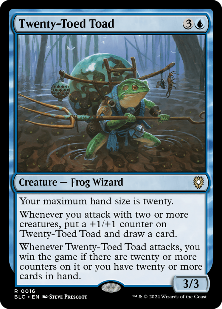 Twenty-Toed Toad (BLC-016)