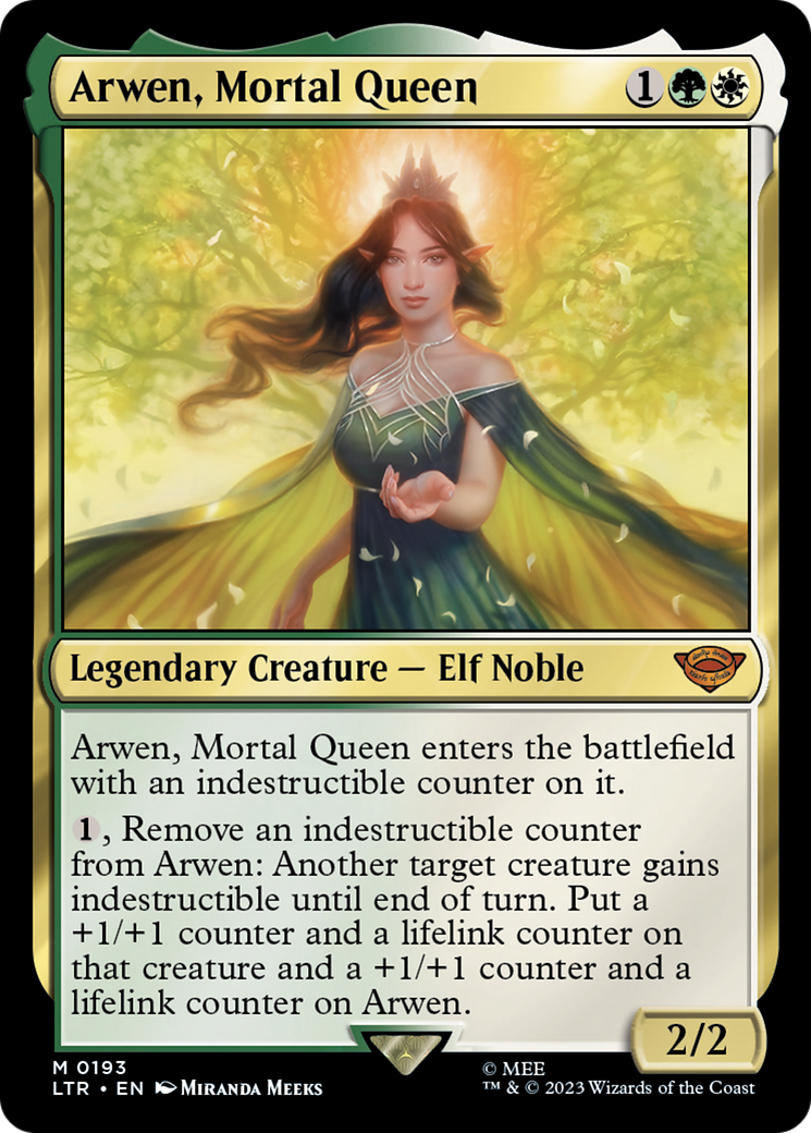Arwen, Mortal Queen (LTR-193) (Foil)