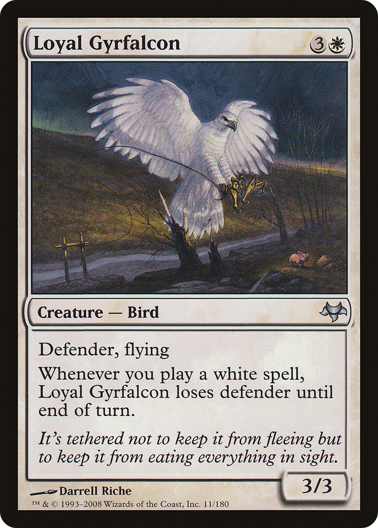 Loyal Gyrfalcon (EVE-011) (Foil)