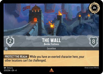 The Wall - Border Fortress (4-203) (Cold Foil)