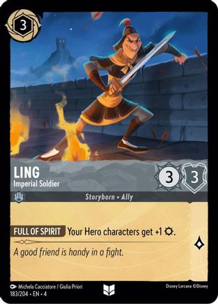 Ling - Imperial Soldier (4-183)