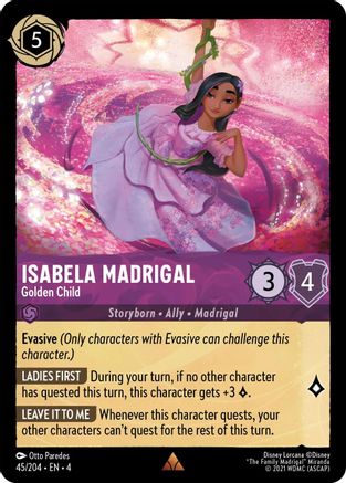 Isabela Madrigal - Golden Child (4-045) (Cold Foil)
