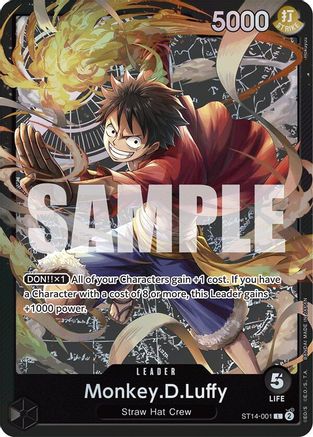 Monkey.D.Luffy (001) (ST14-001) (Foil)