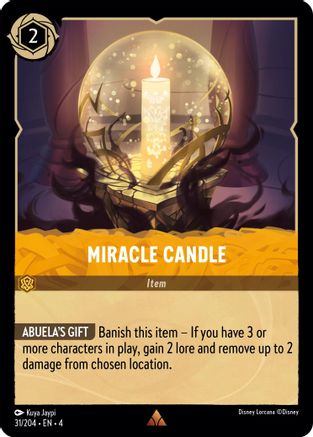 Miracle Candle (4-031) (Cold Foil)