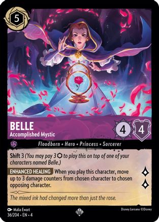 Belle - Accomplished Mystic (4-036) (Cold Foil)