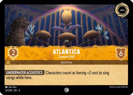 Atlantica - Concert Hall (4-033) (Cold Foil)